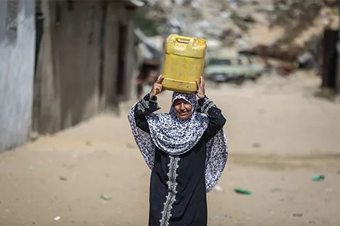قطرة حياة.. اسقِ عطش غزة